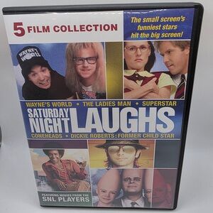 Saturday Night Laughs 5 DVD Set SNL Wayne's World Coneheads Superstar